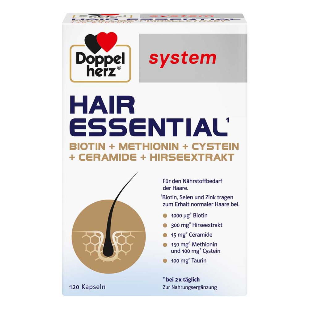 Queisser Pharma GmbH & Co. KG Doppelherz Hair Essential System Kapseln 20087724
