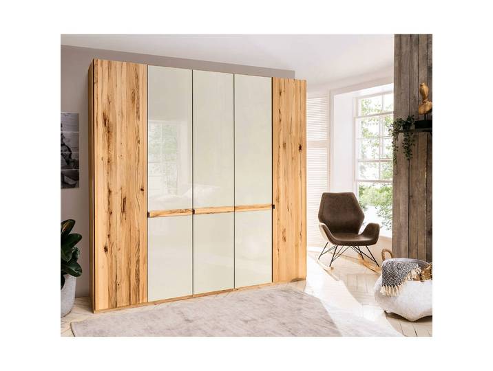 Armoire I 250 x 216cm Beige/Marron/Champagne