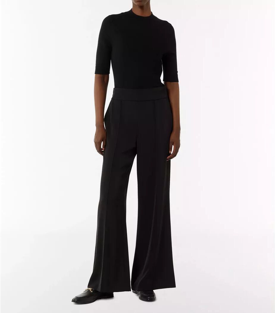 Comma - Hose, für Damen, Black, Größe 38