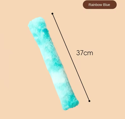 Inspire Curations Catnip Kick Stick Plush Chew Toy For Cats blue 37cmx6cm xs