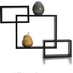 Mellannco S-3 Espresso Interlocking Shelves