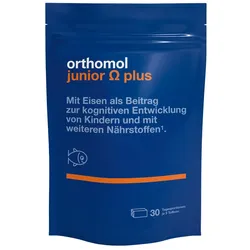 ORTHOMOL Junior Omega plus Kaudragees 90 St