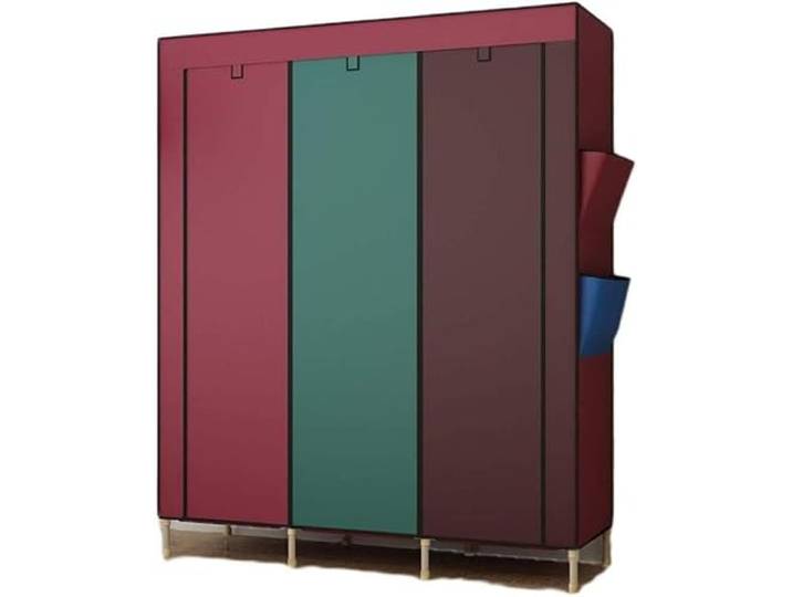 LoiYtrd Stoff-Kleiderschrank, platzsparend, tragbar, Schlafzimmer
