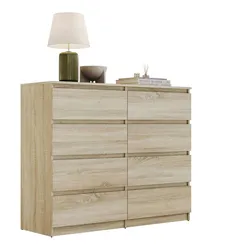 SIDEBOARD HANA M8 mit Schubladen Sonoma Eiche