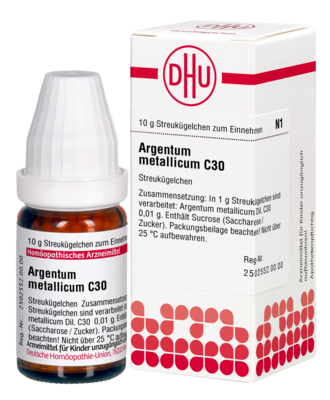DHU-Arzneimittel GmbH & Co. KG ARGENTUM METALLICUM C 30 Globuli 10 g 04204461