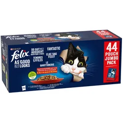 Felix Fantastic MIX Geschmacksrichtungen in Gelee: 44x85g