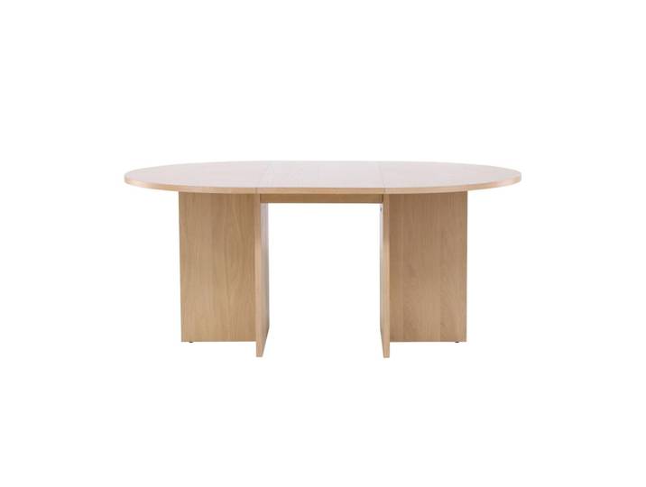Table à manger extensible 4 à 6 personnes en bois 120-170x120cm