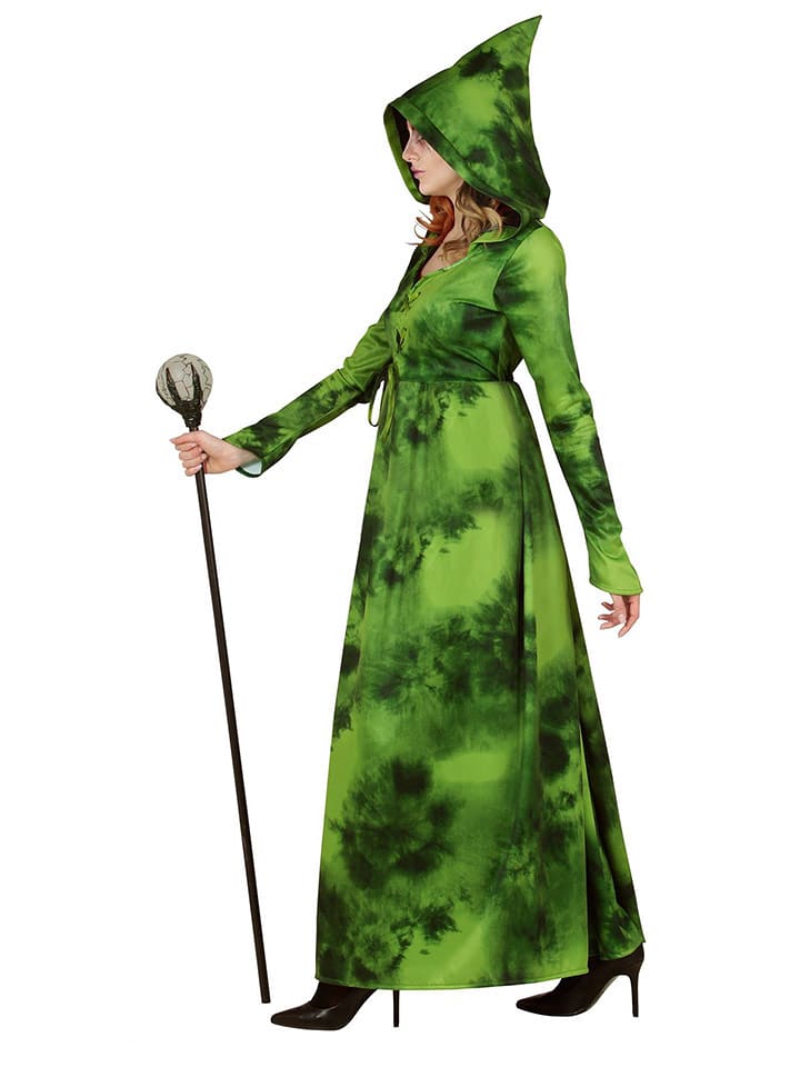 Widmann Kleid "WALDHEXE" in Grün - M