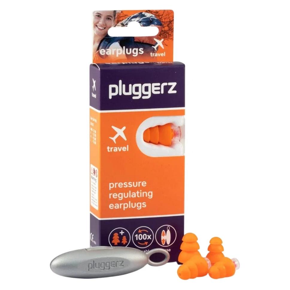 Pluggerz Set,, Travel, Sound Control, Earplugs, 4 pcs (4x) (72870910)