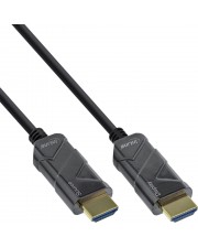 InLine HDMI AOC Kabel Ultra High Speed 8K4K schwarz 25m LWL Schwarz (17925I)