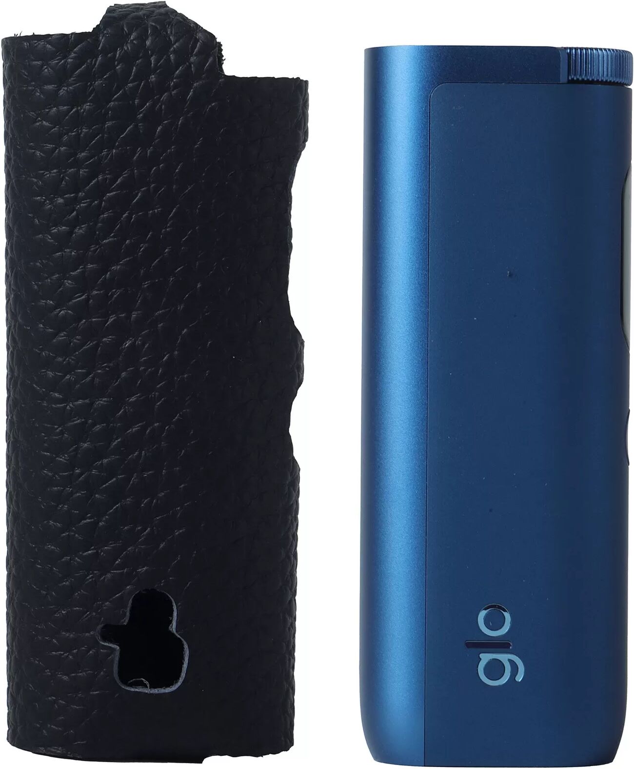 INF glo hyper Pro Lederhülle Schwarz