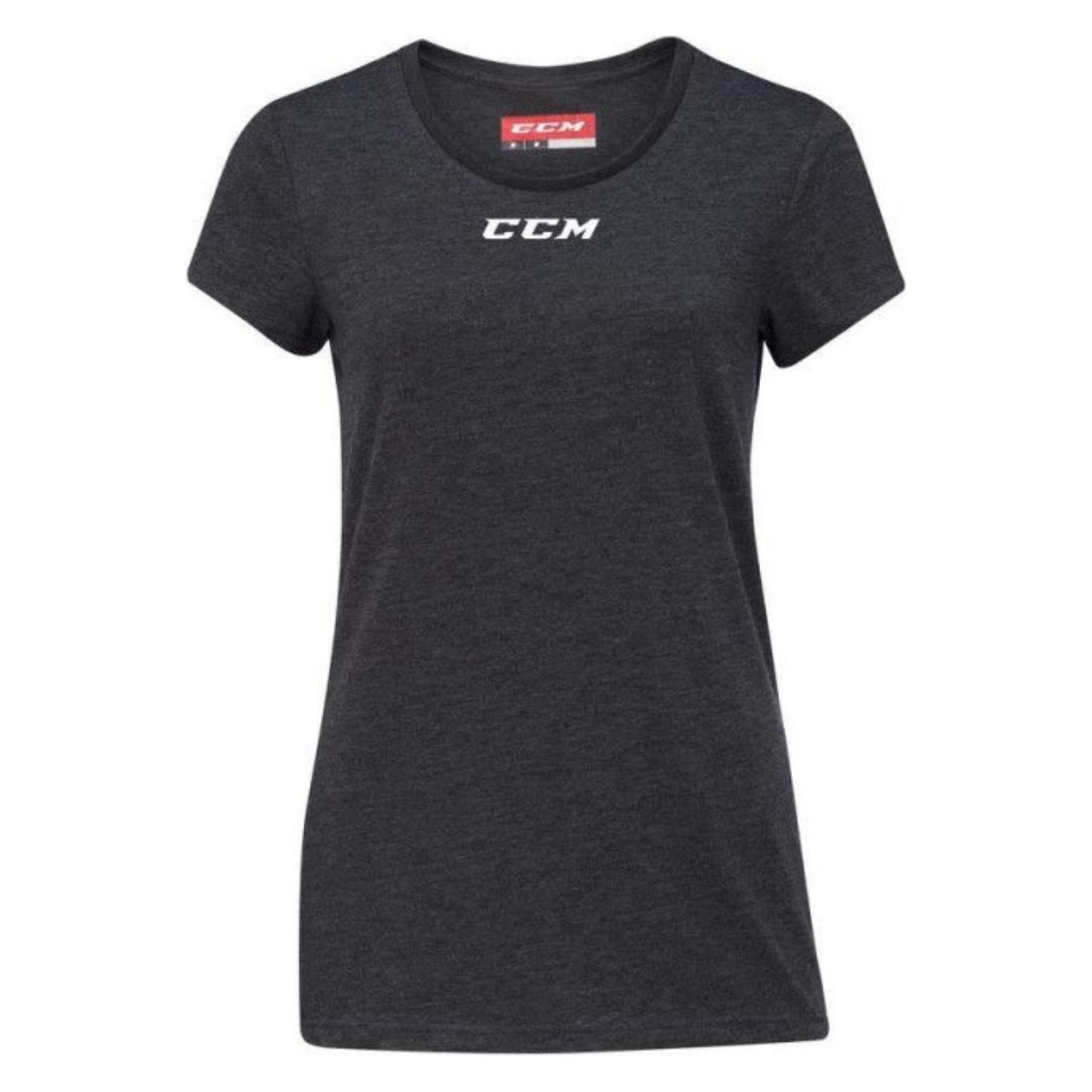 CCM Damen-T-Shirt mit Rundhalsausschnitt (Dunkelblau, S) (S) (49644487)
