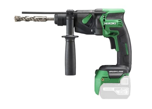 HiKOKI DH18DPB SDS-Plus Accu Bohrhammer 18V met Brushless Motor en Kick-Back-Control in HSC II Koffer