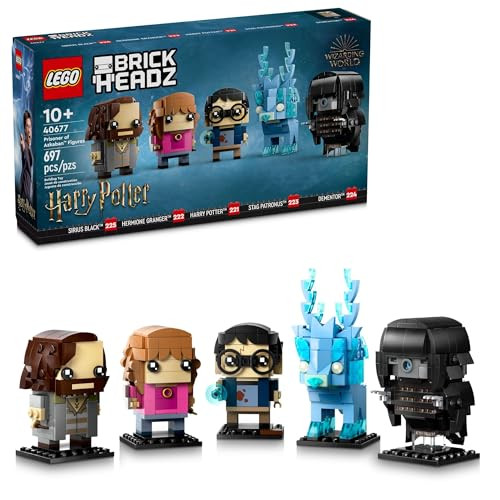 LEGO BrickHeadz 40677 Harry Potter en de Gevangene van Azkaban Figuren, 697 stukjes
