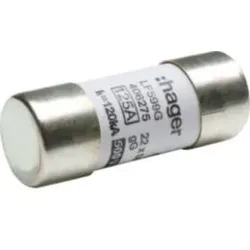 Hager LF599G Zylindersicherungen für industrielle Anwendungen 22x58mm gG 125A 500V AC 120KA