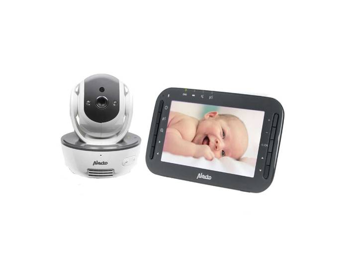 Alecto Babyphone DVM-200 Weiss Grau 4.3 Zoll Display