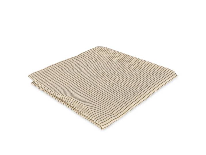 Grosses Musselin-Pucktuch Tea Stripe