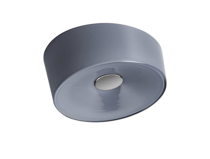 Foscarini Wand- und Deckenleuchte Lumiere, glänzendes Glas, G9
