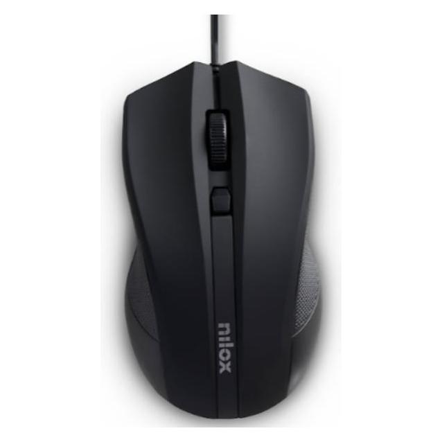 Nilox MOUSE USB 1600 DPI MOUSB1002 (Kabelgebunden) (MOUSB1002)