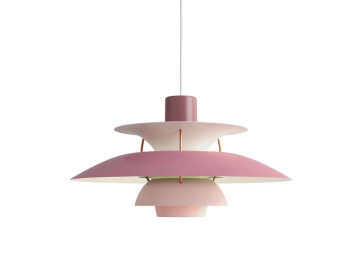 Louis Poulsen - PH 5 Pendelleuchte, hues of rose