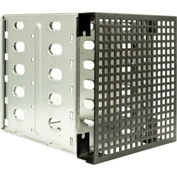 INTER-TECH 3x 5.25" auf 5x 3.5" Einbaurahmen, 3HE