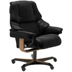 Stressless Bürostuhl Reno Office Leder Schwarz Batick Black