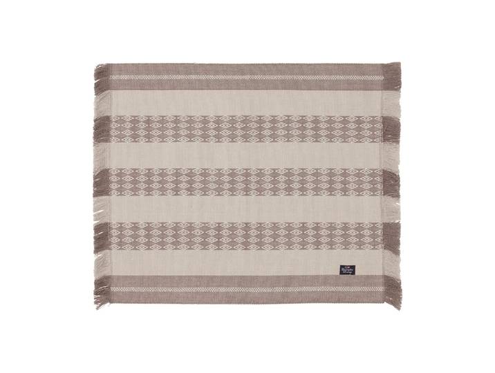 Lexington Set de table Jacquard Striped 40x50 cm Beige
