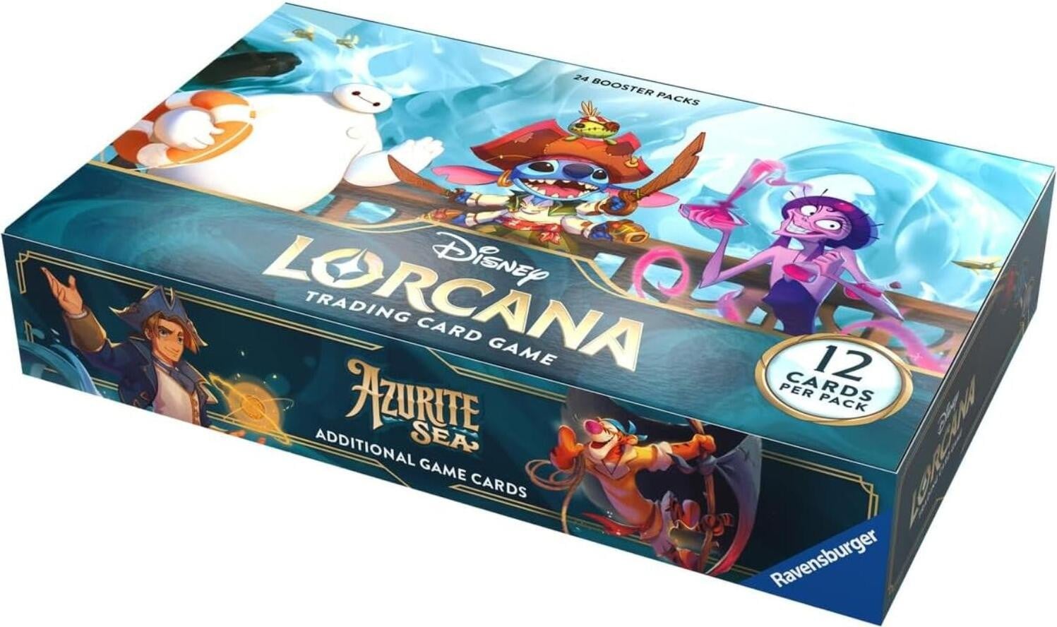 Ravensburger Disney Lorcana Azurite Sea Kaartspel Verzamelfiguren voor 8 jaar en ouder