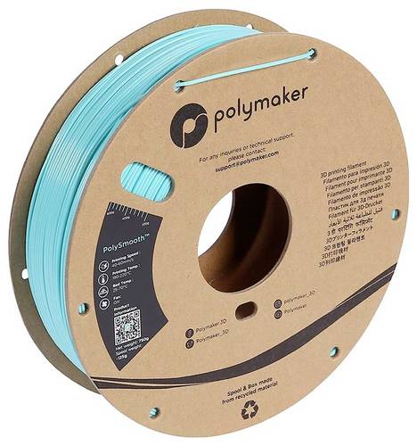 Polymaker PJ01010 PolySmooth Filament PVB polierbar 1.75mm 750g Türkis 1St.