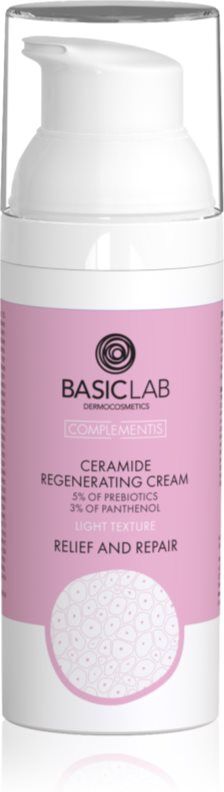 BasicLab Dermocosmetics Complementis leichte Regenerationscreme mit Ceramiden 50 ml