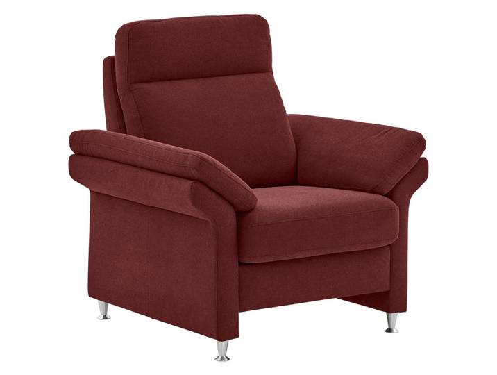 Pure Home Comfort Fernsehsessel, Bordeaux, Metall, 96x103x89 cm, Fußauswahl, Lederauswahl, Stoffauswahl, Wohnzimmer, Sessel, Fernsehsessel