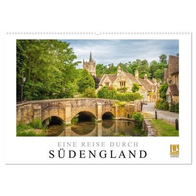 Eine Reise durch Südengland (Wandkalender 2027 DIN A2 quer), CALVENDO Monatskalender