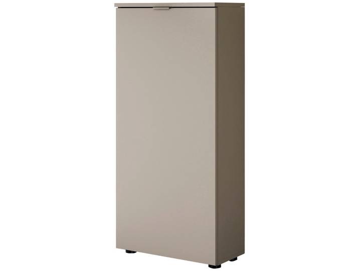 Livetastic Schuhschrank, Beige, Taupe, Kaschmir, Holzwerkstoff, 4 Fächer, 50x103x22 cm, stehend, Garderobe, Schuhaufbewahrung, Schuhschränke