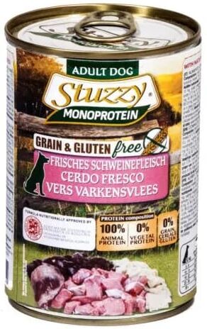Stuzzy Dog Lata Monoprotein Porco Fresco 400g