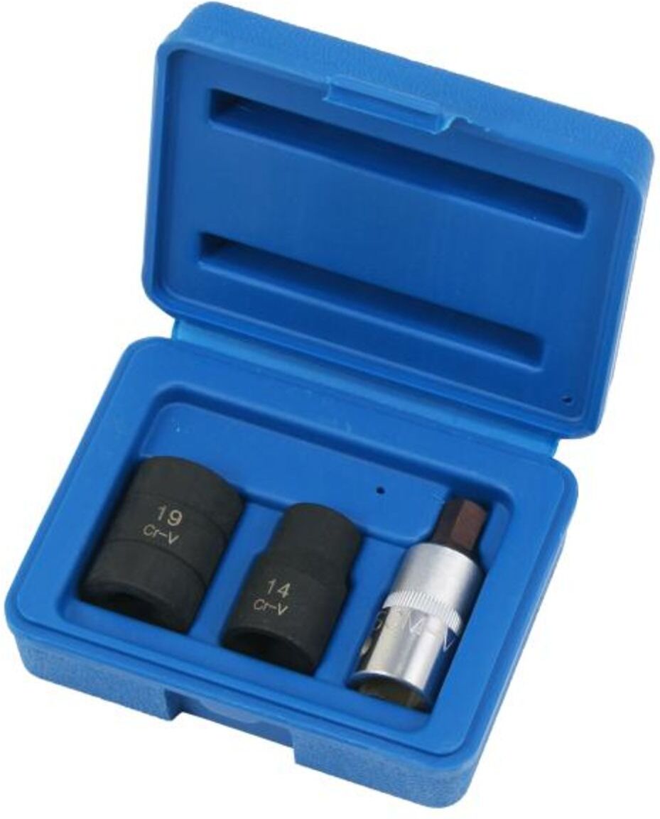 Profitool Set di chiavi a bussola a 5 lati, 0XAT2077
