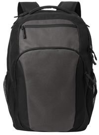Port Authority PABG232 Transport Backpack in Dark Charcoal/Black size OSFA   Denier Polyester BG232
