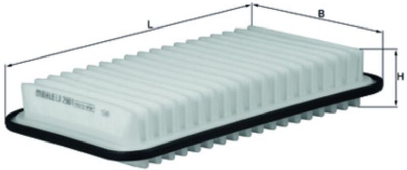 Ilmansuodatin Knecht Lx 2901