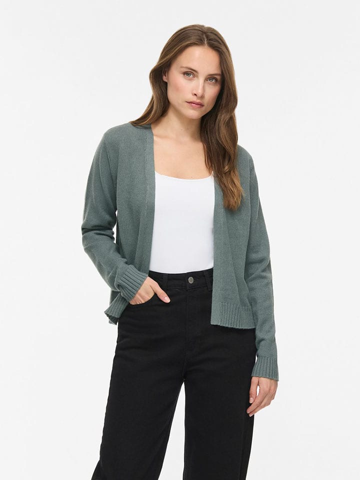 Vila Cardigan "Viril" in Grün - XL