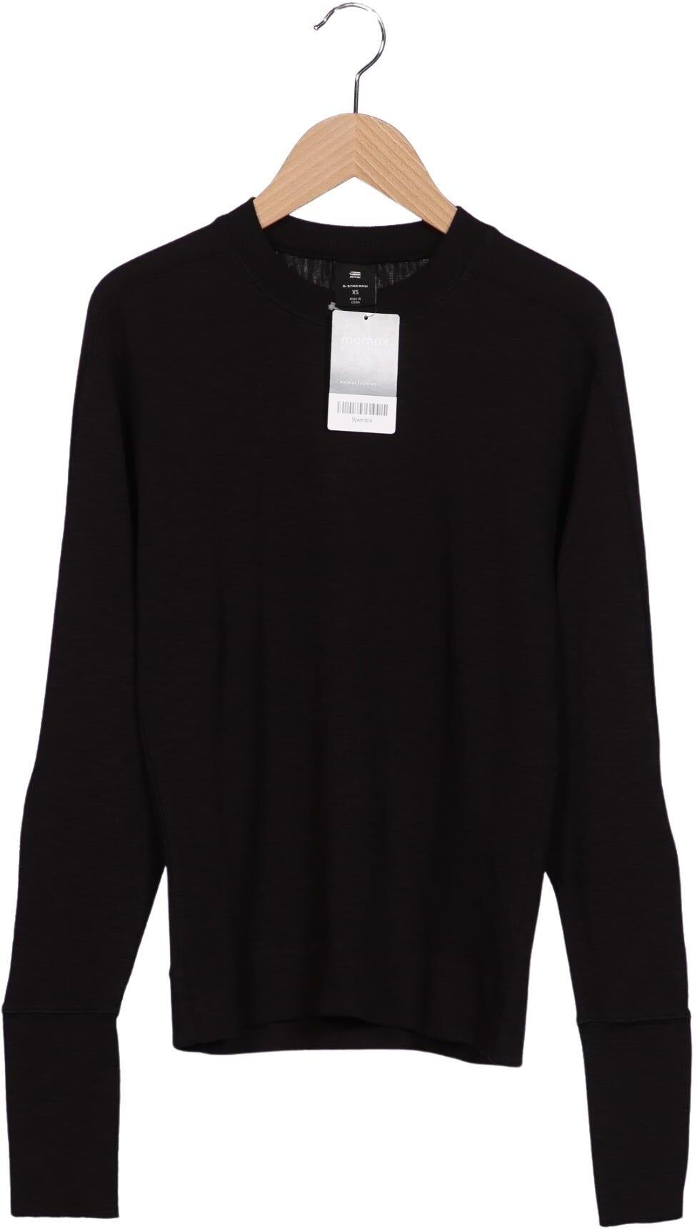 G Star RAW Damen Pullover, Schwarz, Gr. XS, Baumwolle - Second Hand