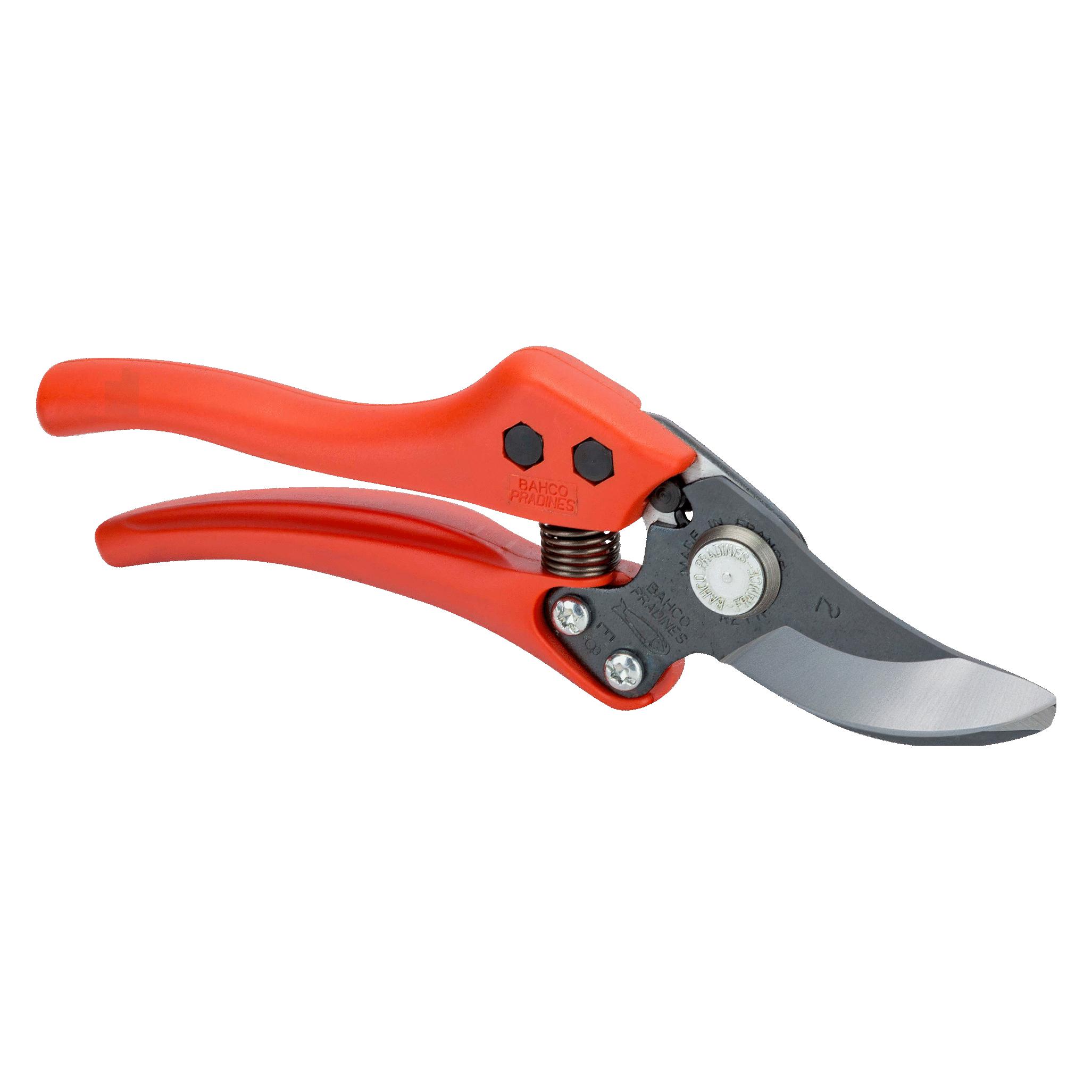 Bahco 20-mm-Bypass-Rebschere mit Handgriff aus Verbundwerkstoff und abgewinkeltem Kopf, 200 mm (P1-20)