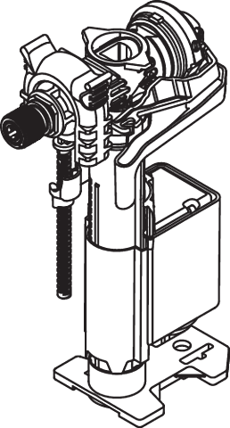 Hewi S 50 Füllventil 66264 für Spülkasten