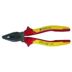 PROTEC Kombizange mit Schneide 180mm PVDE-K1