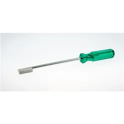 Friedrich Müller, Schleifmittel, 40x10mm, 3reihig gesetzt Form P mit Handgriff Müller