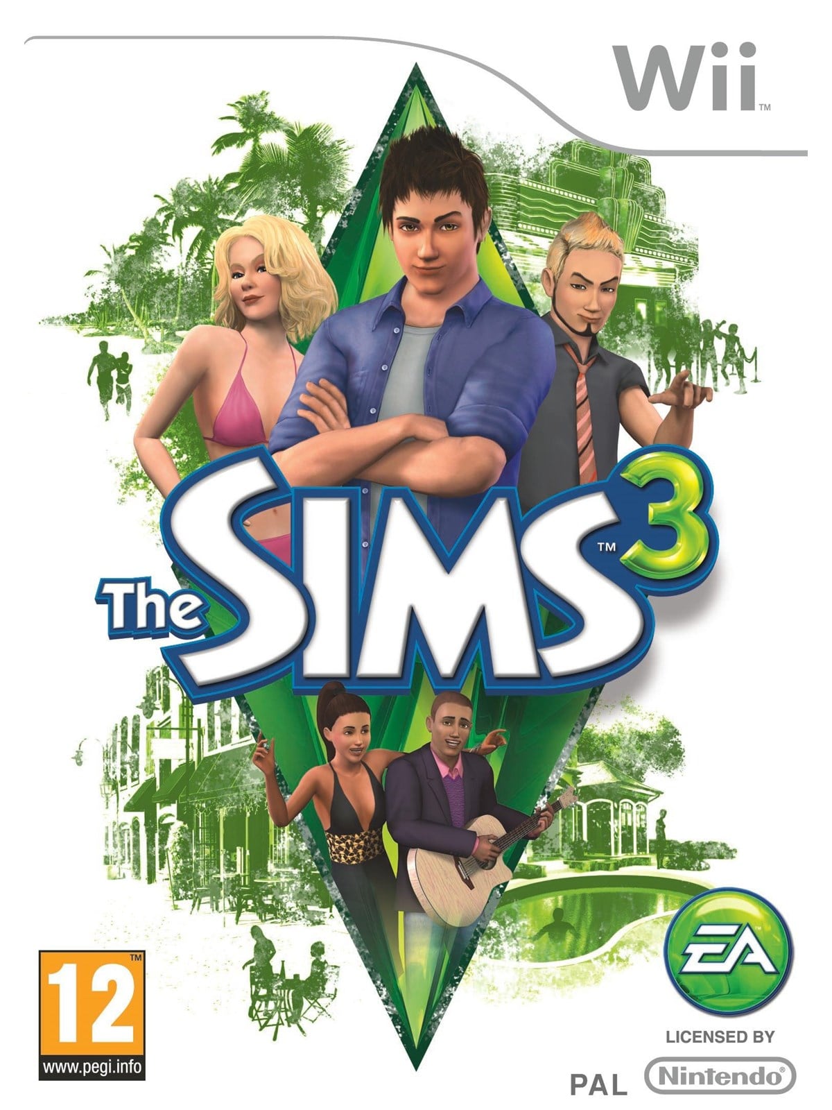 The Sims 3 - Nintendo Wii - Virtual Life - PEGI 12