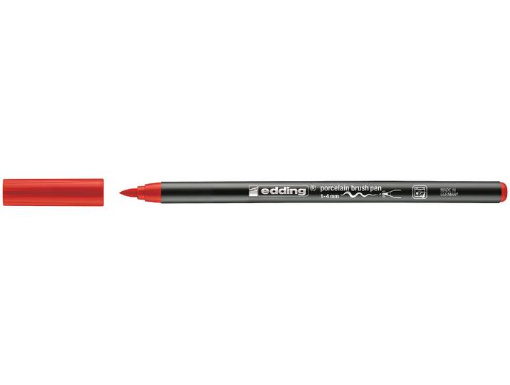 edding Porzellanpinselstift 4200 rot