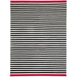 Teppich Rosemary Fabula Living schwarz/beige, Designer Lisbet Friis, 170x0.4x0 cm