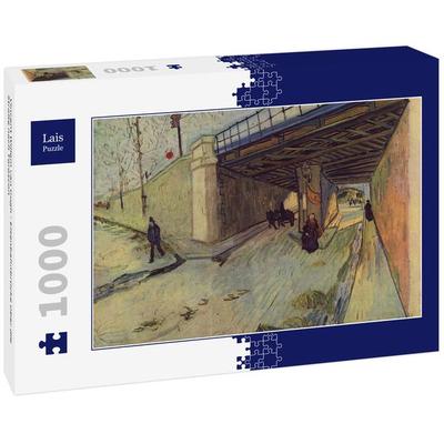 Lais Puzzle Vincent Willem van Gogh - Eisenbahnbrücke über die Straße nach Tarascon 1000 Teile