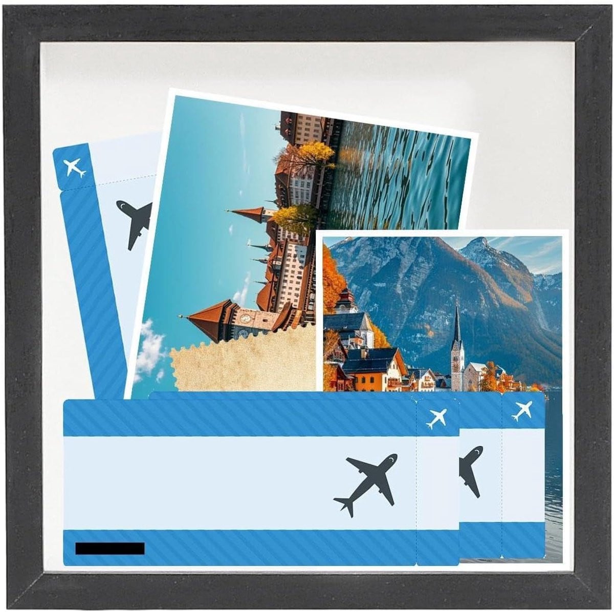 Herinneringsbox Geheugen display Zwart