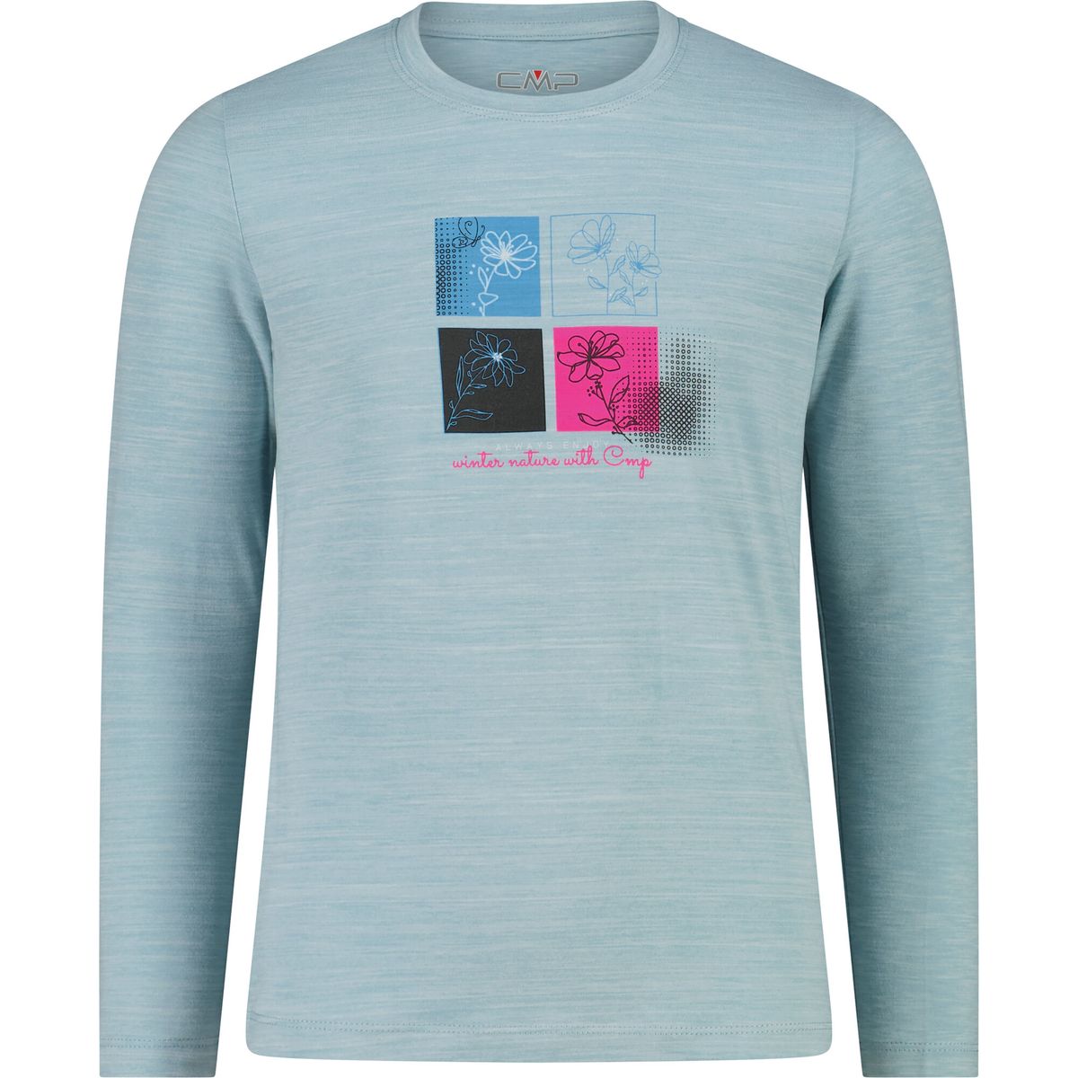 CMP KID G T-shirt sky mel. (L246) 110 36N2895-L246-110