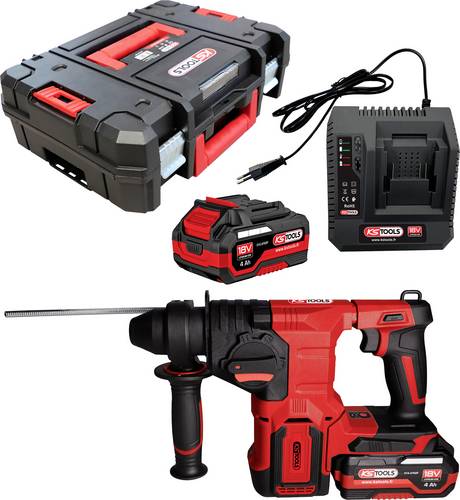 KS Tools SDS-Plus-Bohrhammer 18V 4000 mAh Li-Ion 900W